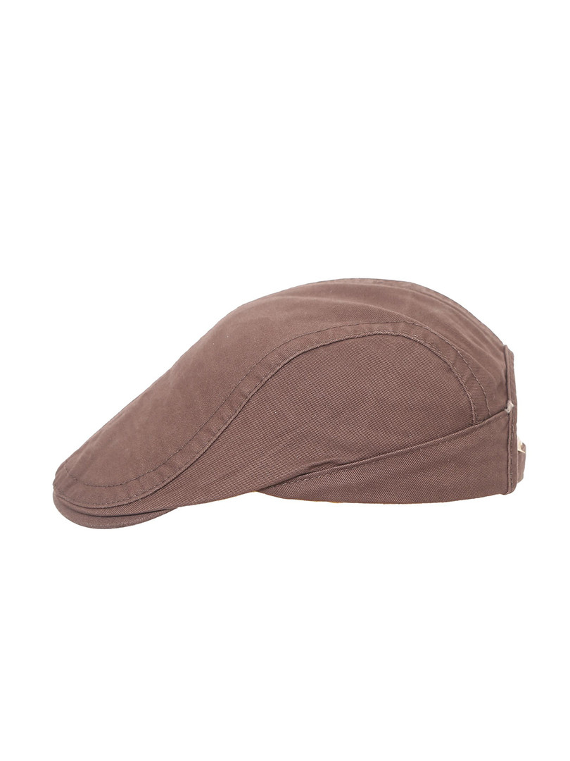 FabSeasons Ascot Cotton Ivy Flat Golf Cap Classic Newsboy Gatsby Hat for Men